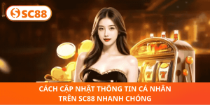 Hướng dẫn cách cập nhật thông tin cá nhân trên SC88